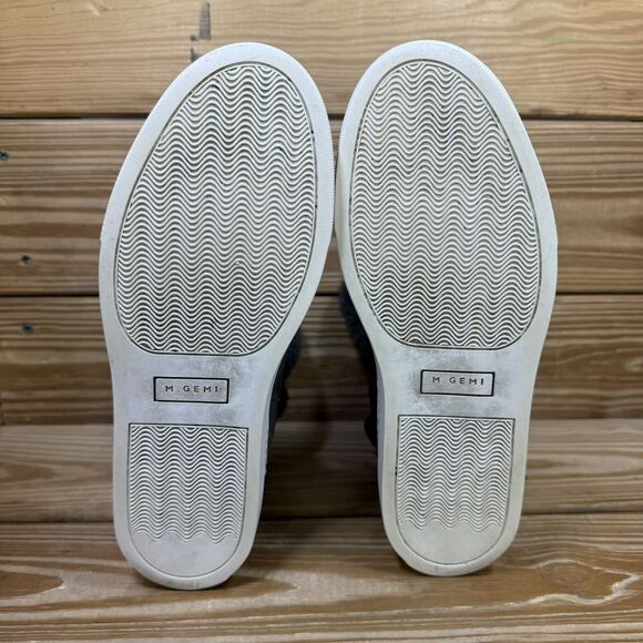 M Gemi Cerchio Bootie Women’s 39 1/2 US 8.5 Slip On Lined Gray Suede Boots - Picture 7 of 8